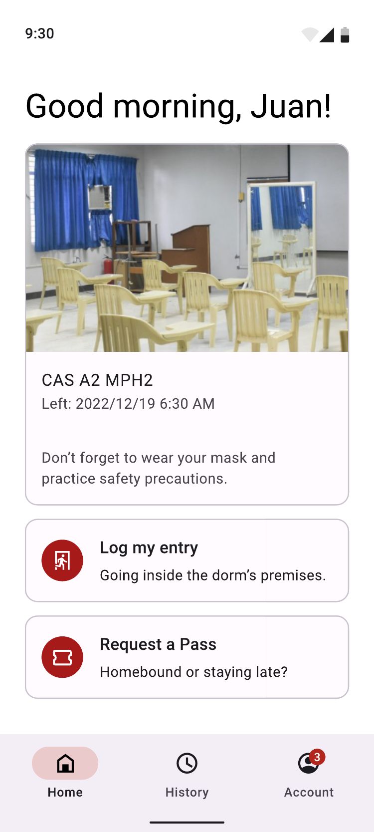 Preview image 3 of project Dormitory Online Monitoring System